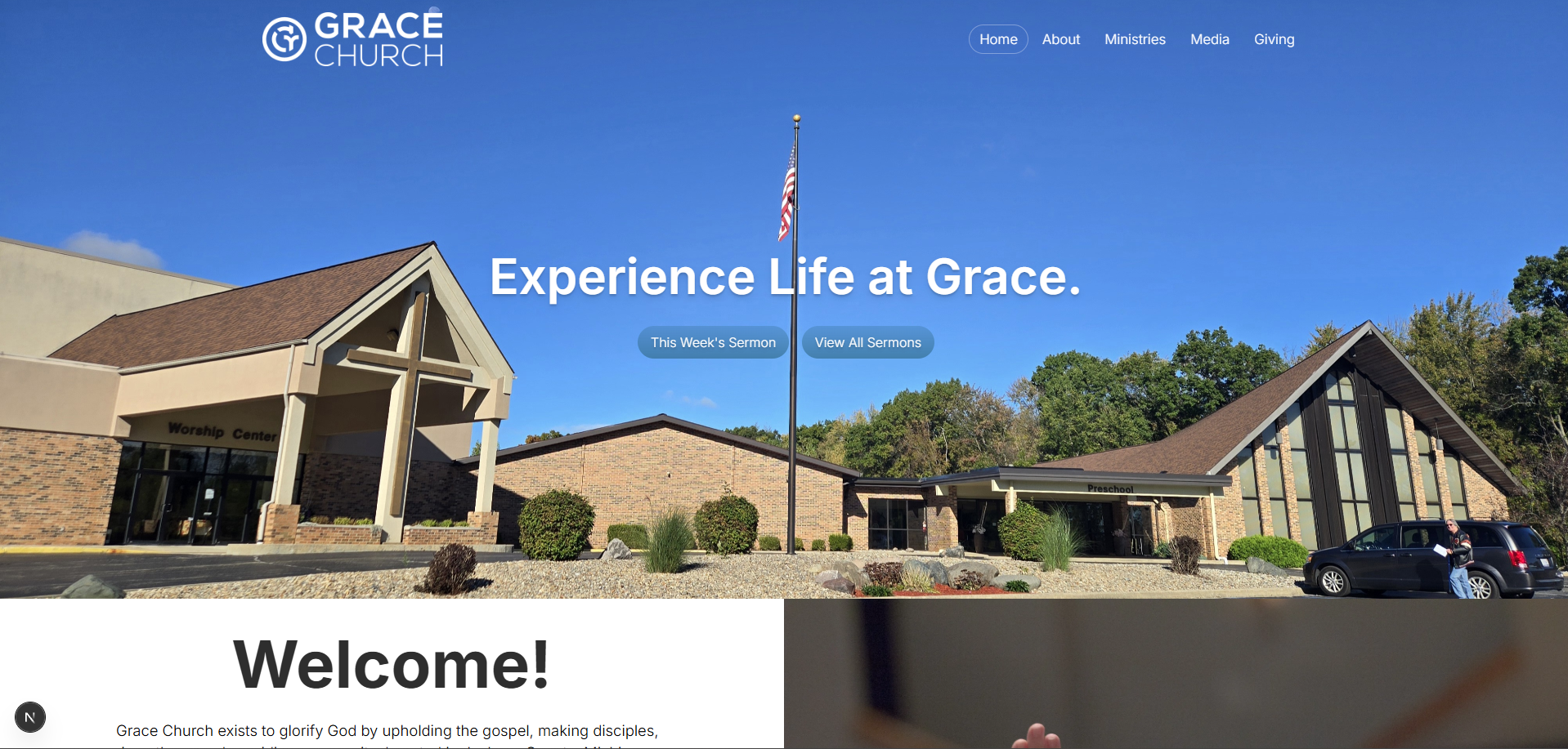 Grace Church Website Revamp thumbnail